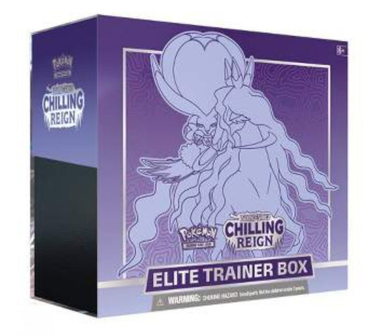 Sword & Shield—Chilling Reign Elite Trainer Box (shadow rider calyrex)