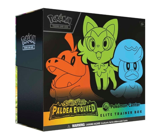 Scarlet & Violet-Paldea Evolved Pokémon Center Elite Trainer Box